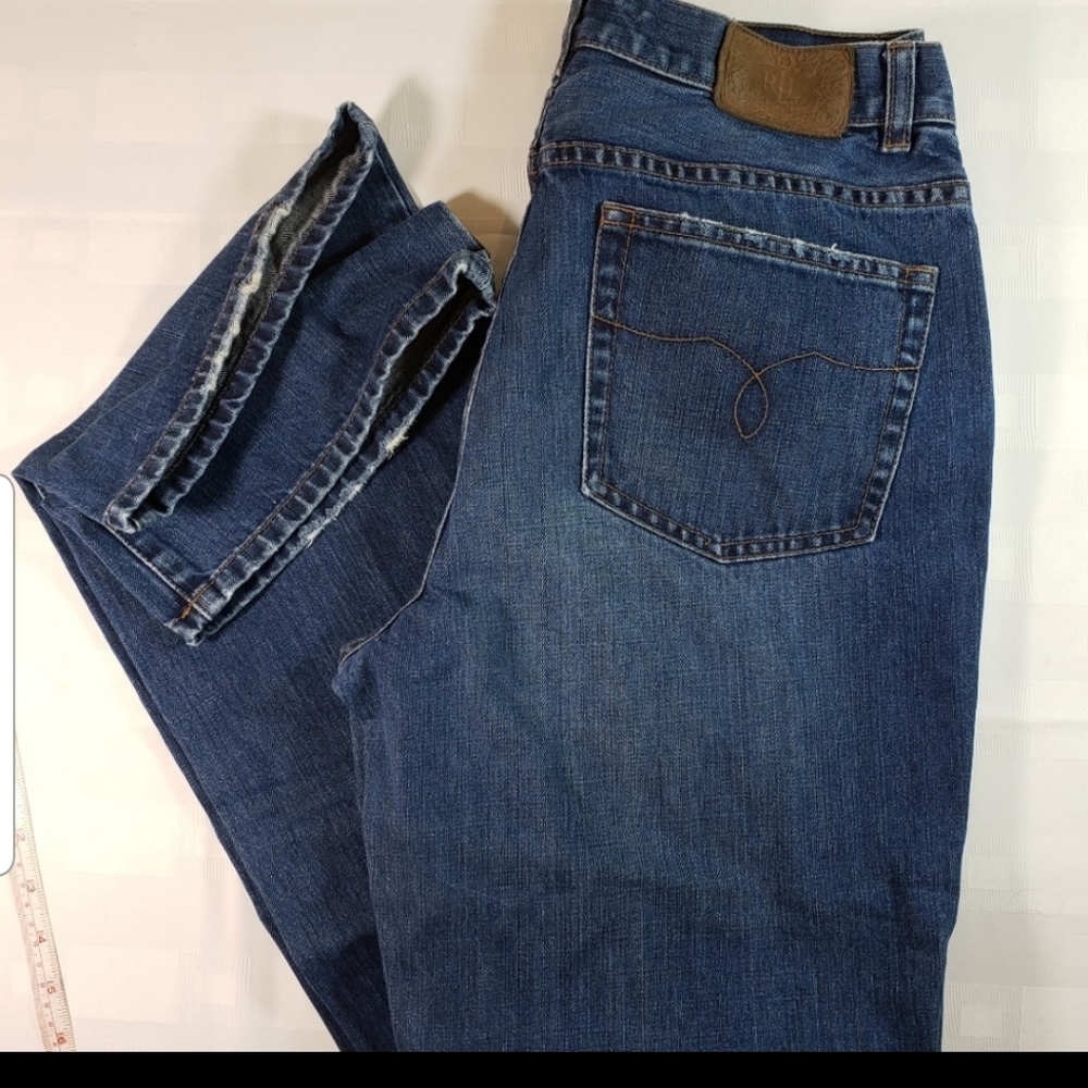 Lauren Blue Jeans Boot Cut Size 8